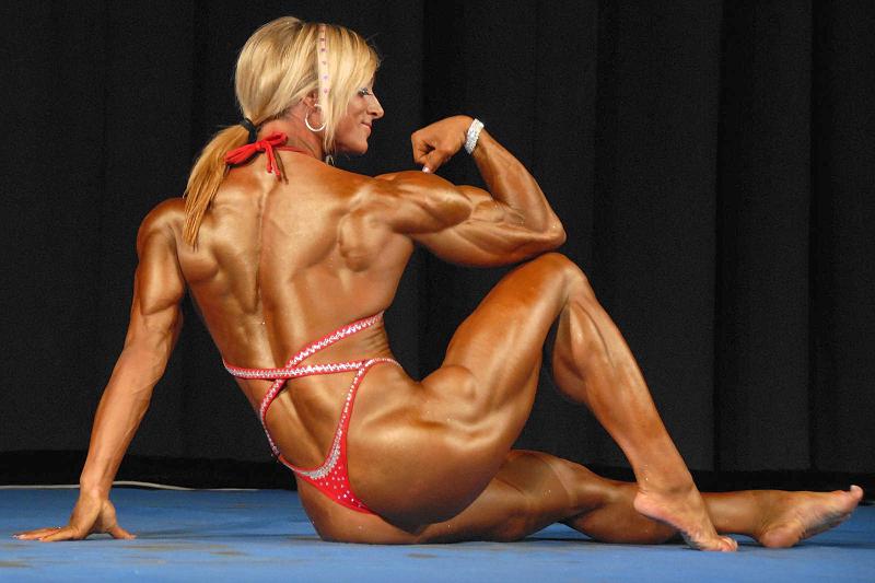 Female bodybuilders shaved