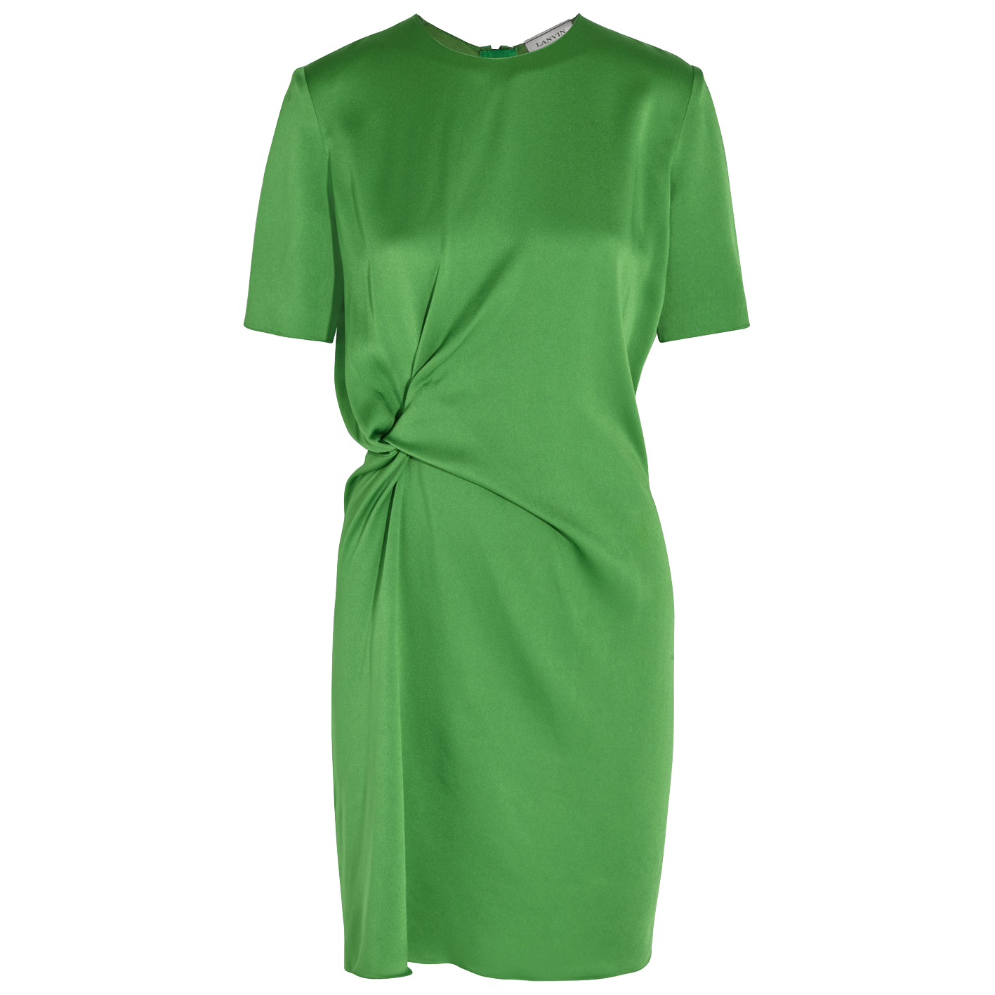 Зеленое платье Lanvin