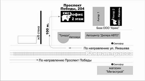 Мегастрой казань карта