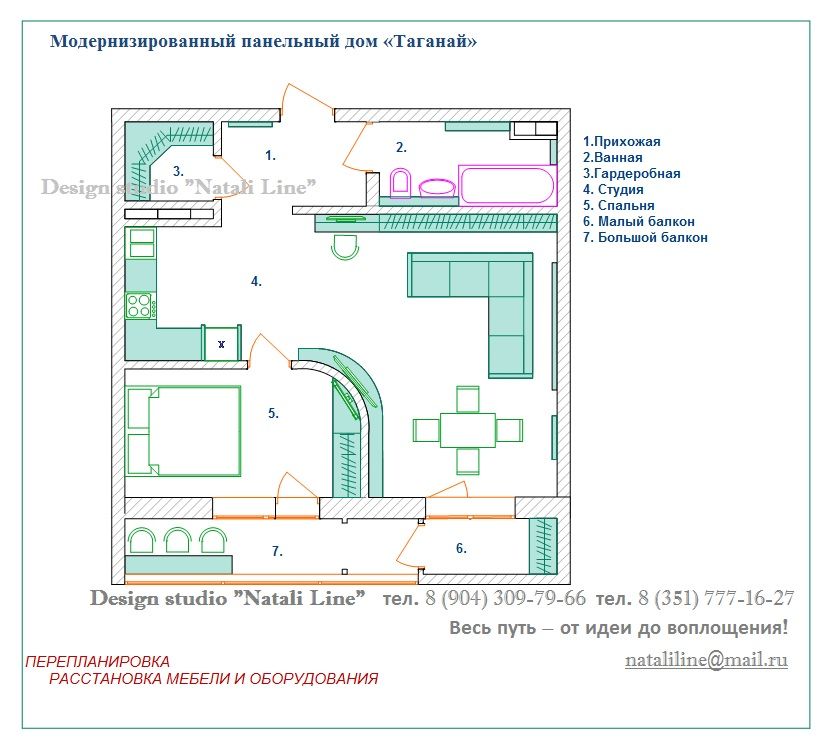 Дизайн проект удаленно