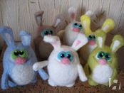 Игрушки из войлока