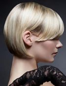 Короткое каре с челкой