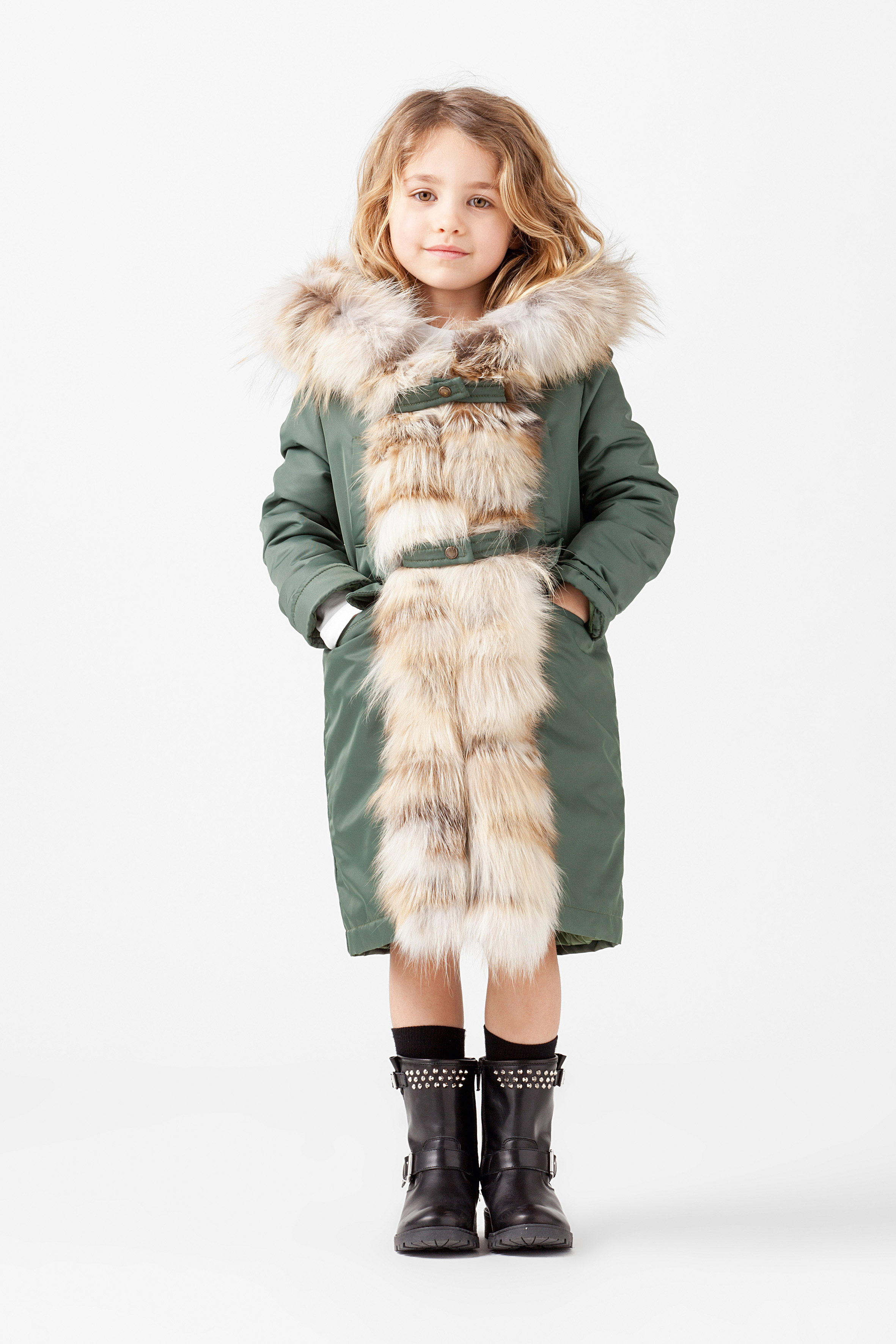 Стильная зимняя одежда для детей
