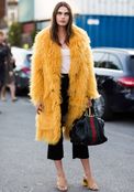 Желтая шуба