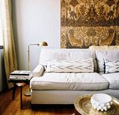 Ковер в этническом интерьере