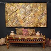 Ковер в этническом интерьере