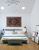 Ковер в скандинавском интерьере