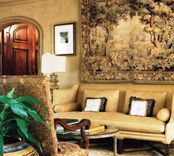 Гобелен в интерьере