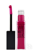 Матовая жидкая помада Maybelline Vivid Matte Liquid, оттенок «Ягодная вспышка», цена от 408 рублей