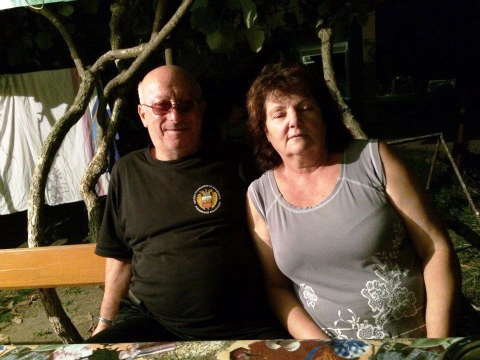 Хозяева дома, в котором мы снимали комнату в Алахадзы