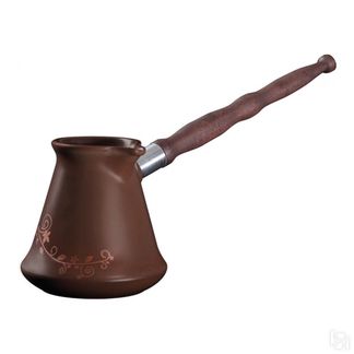 Турка керамическая для кофе Ceraflame Ibriks Classic, 0.3 л, цвет шоколад с
