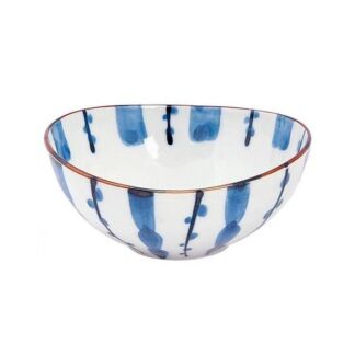 Салатник 16 см Tokyo Design Mixed Bowls бело-голубой