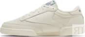 Кроссовки club c 85 vintage 'split logo - cobalt green' Reebok, белый GX2743 | white фото 3