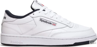 Кроссовки club c 85 'white navy' Reebok, белый