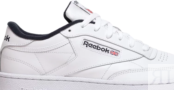 Кроссовки club c 85 'white navy' Reebok, белый AR0457 | white фото 2