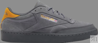 Кроссовки club c 85 'pure grey lilac glow' Reebok, серый