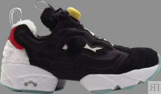 Кроссовки atmos x instapump fury og 'doraemon - black' Reebok, черный