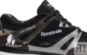 Кроссовки aape x ventilator affiliates 'camo' Reebok, черный V63541 | black фото 2