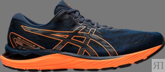 Кроссовки gel cumulus 23 'french blue shocking orange' Asics, синий