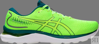 Кроссовки gel cumulus 24 'safety yellow velvet pine' Asics, желтый