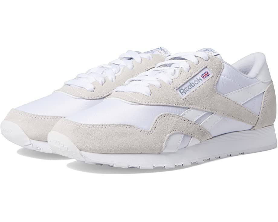 Кроссовки Classic Nylon Reebok Lifestyle, белый 7231285 | White фото 1