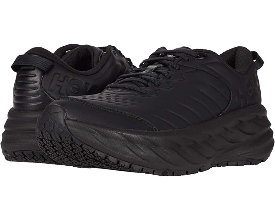 Кроссовки Bondi SR Hoka, черный 9396365 | Black/Black фото 1