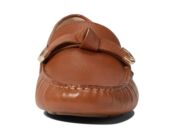 Туфли на плоской подошве Evelyn Bow Driver Cole Haan, кожа 9573615 | Pecan Grainy Leather фото 3