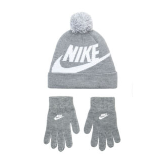 Шапка и перчатки Nike Swoosh Pom Beanie Hat And Gloves Set