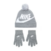 Шапка и перчатки Nike Swoosh Pom Beanie Hat And Gloves Set 9A2695-042 фото 1