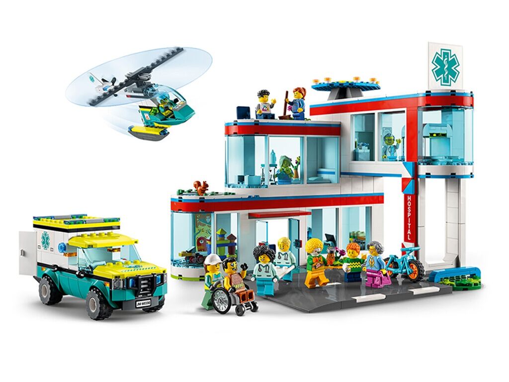 Купить Lego City Community Больница 816 дет. 60330 в Ставрополье - Я Покупаю