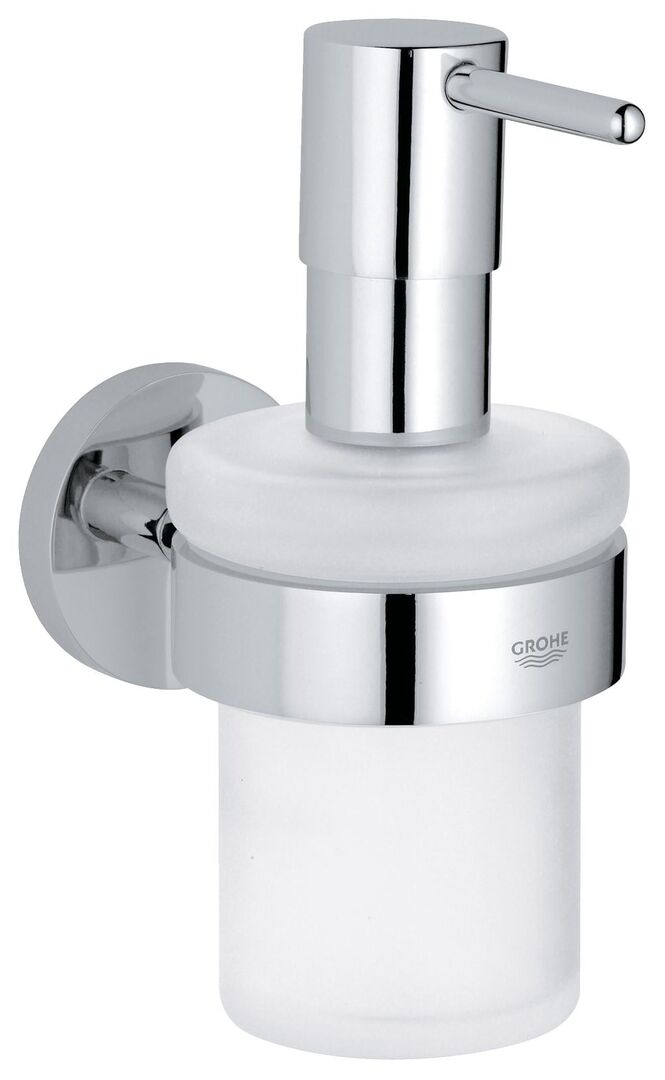 Дозатор жидкого мыла с держателем Grohe Essentials 40448 001 (40448001)