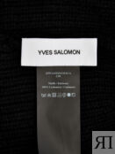 Шапка из кашемировой пряжи английской вязки YVES SALOMON