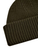 Теплая шапка из шерсти и кашемира с широким отворотом YVES SALOMON