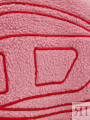 Толстовка F-Chibi из фактурного эко-меха с логотипом Oval D DIESEL