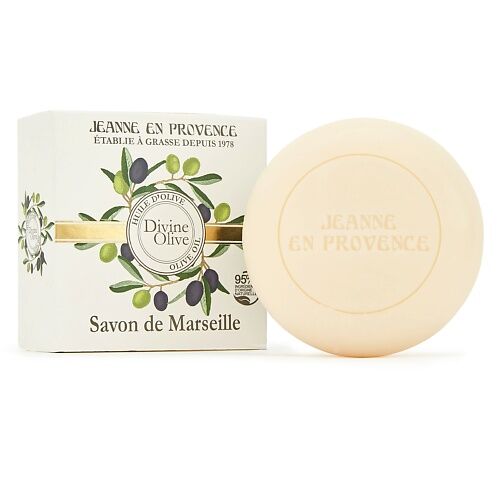 JEANNE EN PROVENCE Divine Olive Мыло косметическое для тела на основе орган MPL273050 фото 1