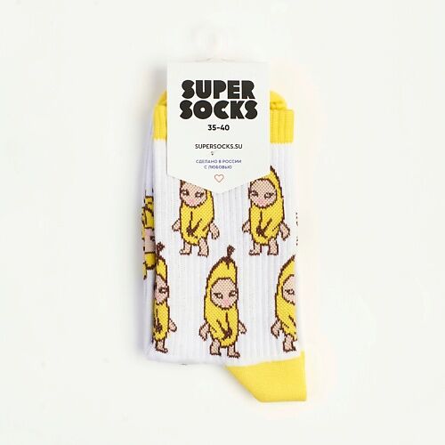 SUPER SOCKS Носки Banana cat MPL279964 фото 1