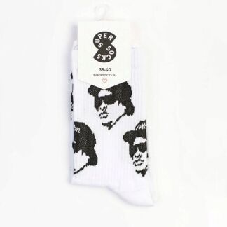 SUPER SOCKS Носки Eazy-E паттерн