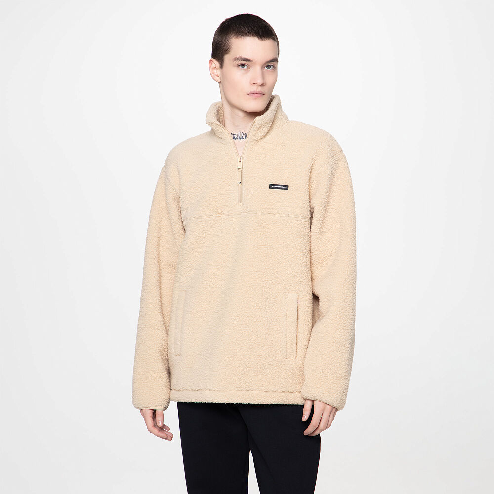 Мужская флисовая кофта STREETBEAT Fleece Sherpa Anorak SBM-JKT0002-230-S фото 1