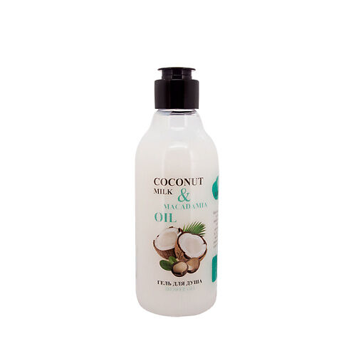 BODY BOOM Гель для душа натуральный Coconut Milk & Macadamia Oil BDB000031 фото 1