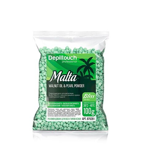 DEPILTOUCH PROFESSIONAL Полимерный пленочный воск с маслом грецкого ореха и DPI000174 фото 1