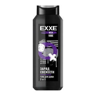 EXXE MEN Гель для душа 2в1 "Увлажняющий" VIBE 400.0