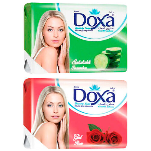 DOXA Мыло туалетное BEAUTY SOAP Роза, Огурец 480 MPL271272 фото 1