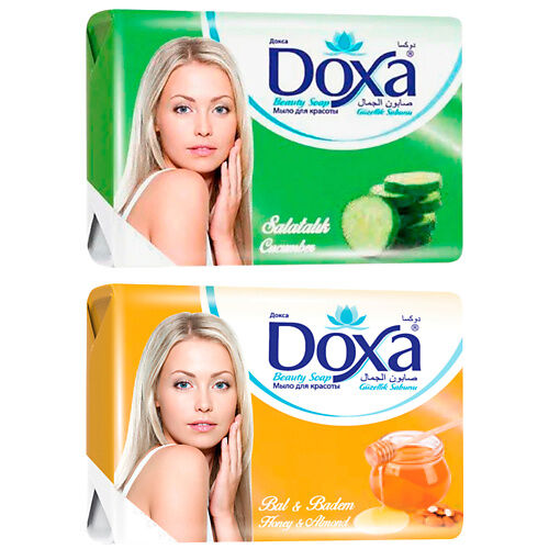 DOXA Мыло туалетное BEAUTY SOAP Мед, Огурец 480 MPL271275 фото 1