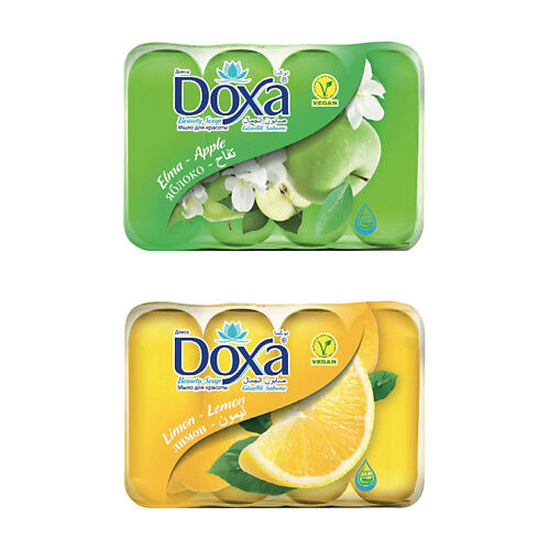 DOXA Мыло туалетное BEAUTY SOAP Лимон, Яблоко 480 MPL271169 фото 1