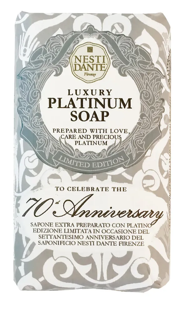 NESTI DANTE Мыло юбилейное платиновое / Platinum Soap 250 г NESTI DANTE 1780106 фото 1