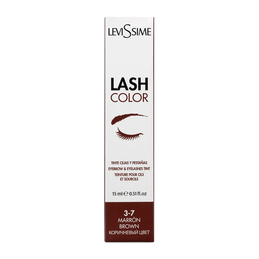 LEVISSIME Краска для бровей и ресниц, № 3.7 коричневый / Lash Color 15 мл L 4501LS фото 1