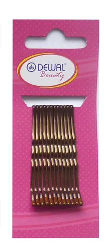 DEWAL BEAUTY Невидимки бронза, волна 50 мм, 12 шт/уп DEWAL BEAUTY N-12BRONZ фото 1