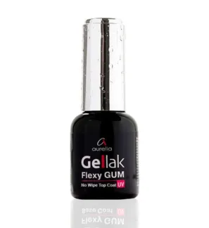 AURELIA Покрытие верхнее / Gellak Flexy GUM No Wipe Top Coat 10 мл AURELIA