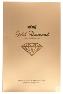 KIMS Маска гидрогелевая золотая для лица / Gold Diamond Hydro-Gel Face Mask