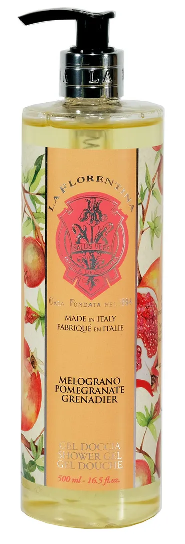 LA FLORENTINA Гель для душа, гранат / Pomegranate 500 мл LA FLORENTINA 69852 фото 1